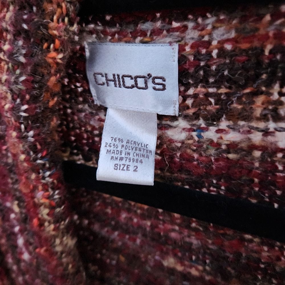 Chicos 70s inspired belted cardigan - Picture 3 of 8